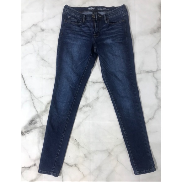 mossimo denim mid rise skinny